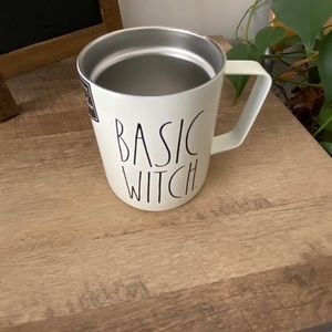 Rae Dunn BASIC WITCH Camper Stainless Steel Mug